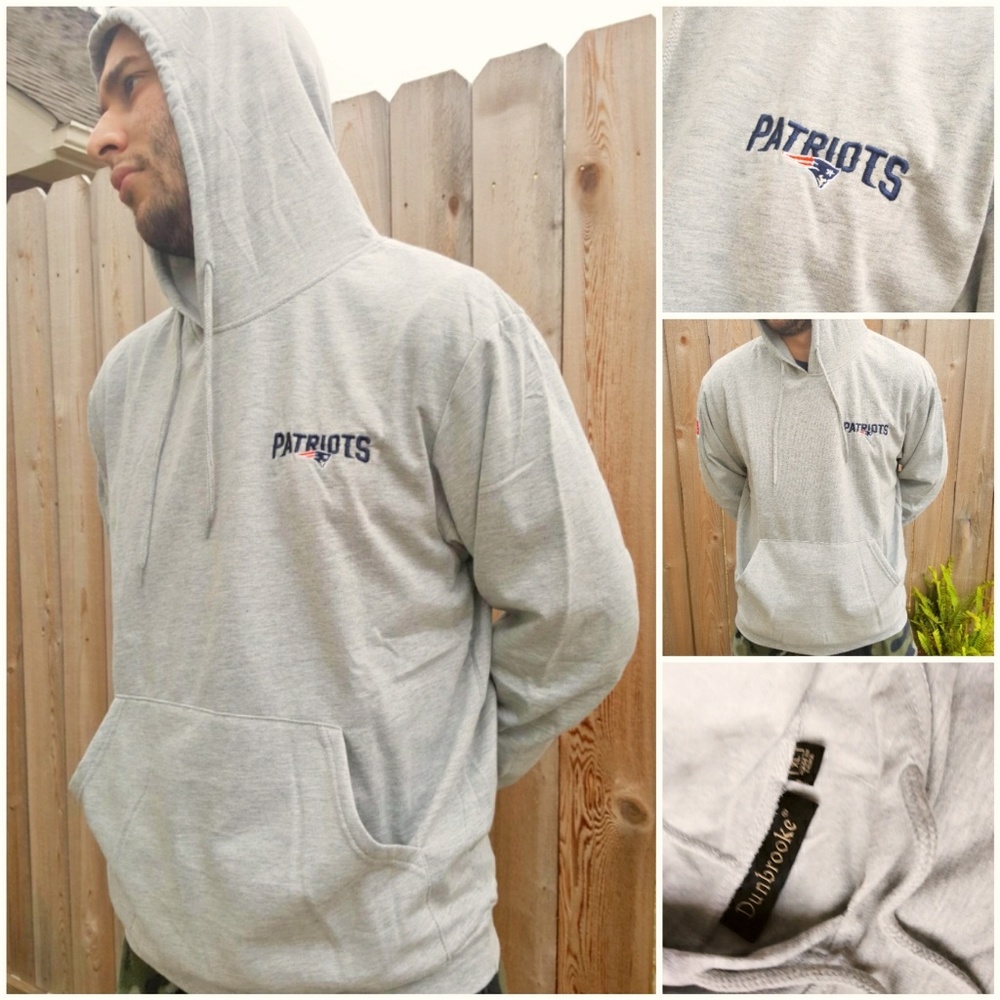 🔥🔥NFL New England Patriots Sweater w/ hoodie🏈🏈